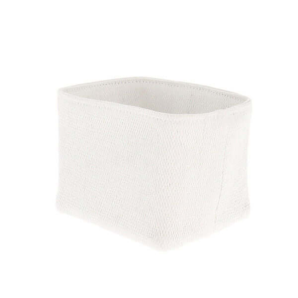 Set of 3 white Noah soft baskets