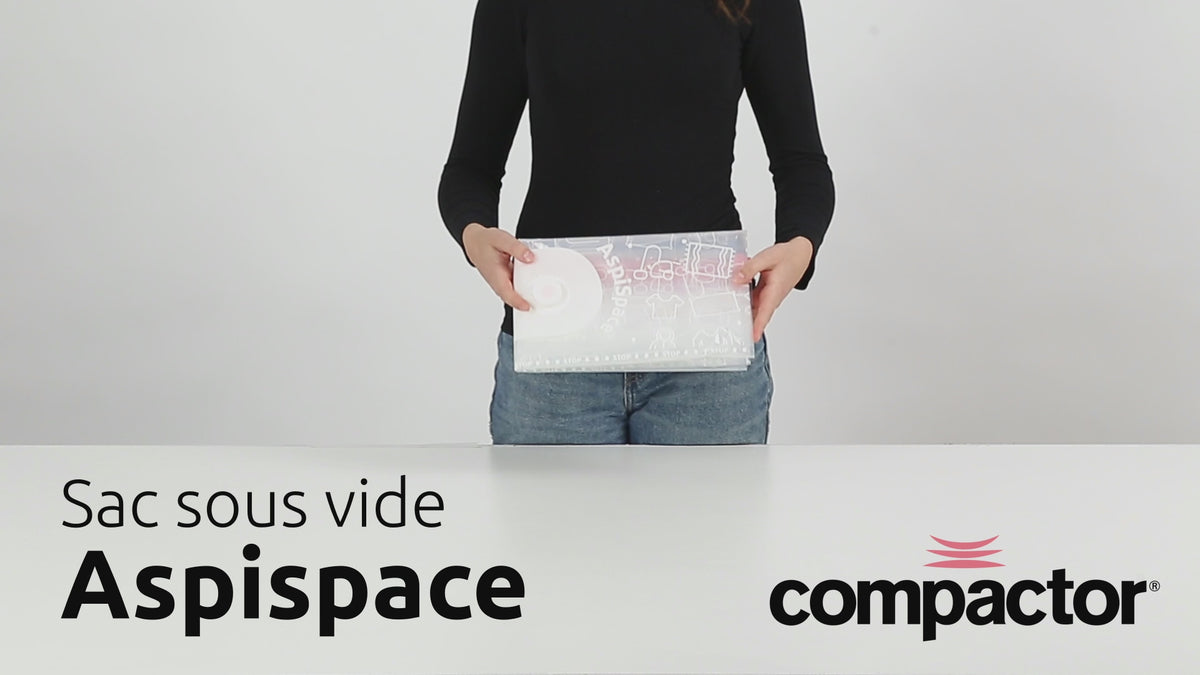 Cargar vídeo: Paquete de 10 bolsas de vacío AspiSpace