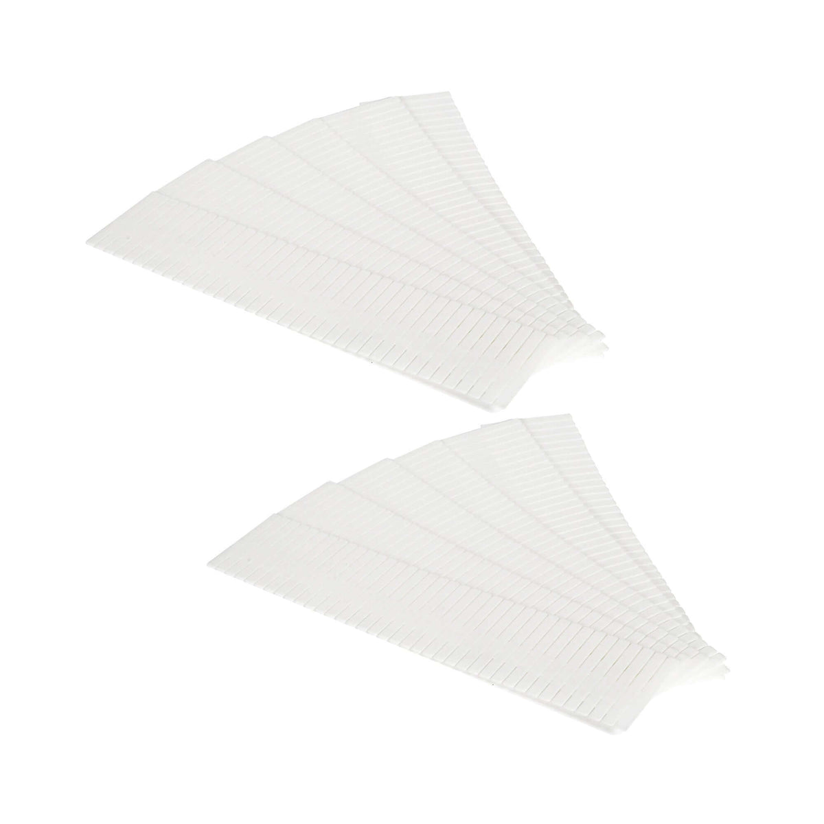 Juego de 12 placas regulables para organizar cajones blancos Free