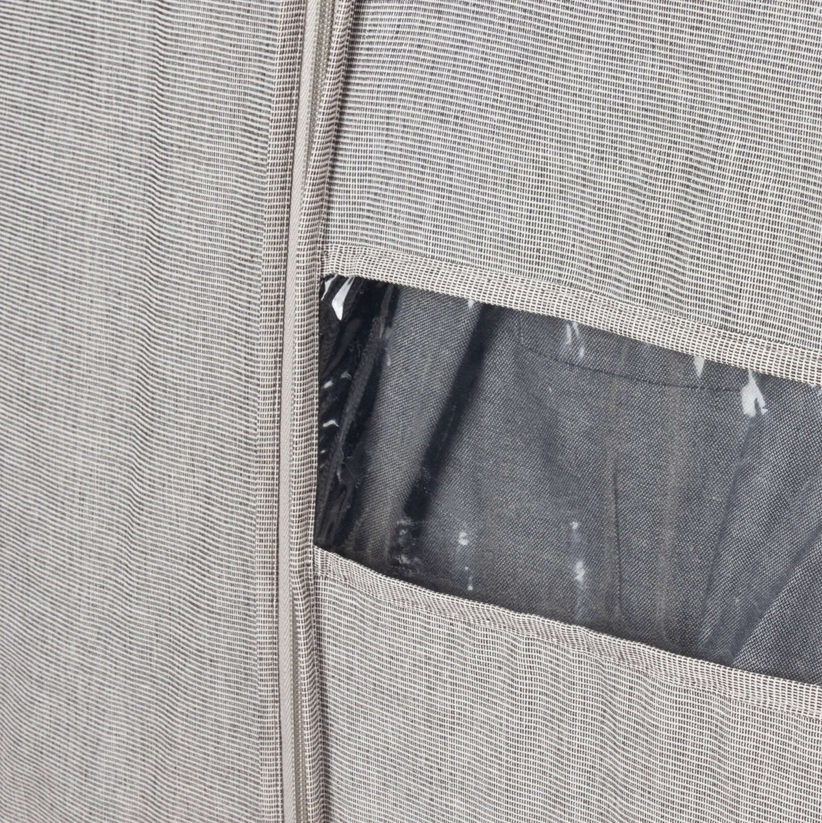Hanging clothes cover Oxford M gray