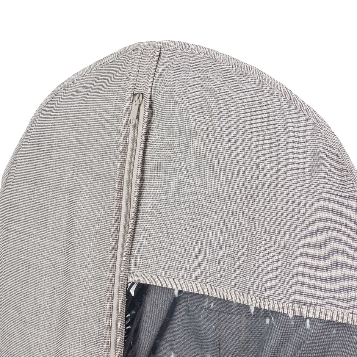 Hanging clothes cover Oxford M gray