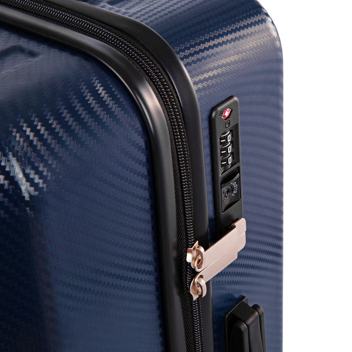 Set of 3 space-saving cabin suitcases - L-XL