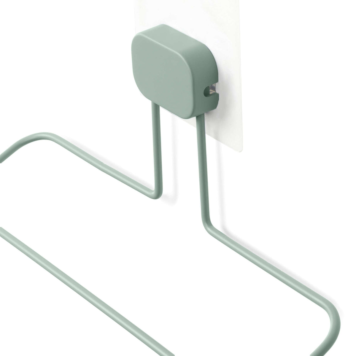 Petit porte serviette auto-adhésif vert