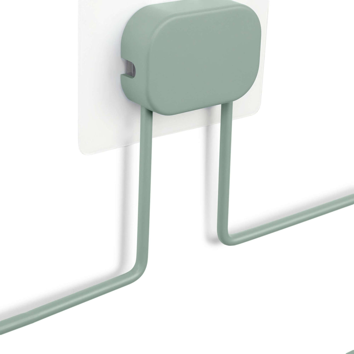 Petit porte serviette auto-adhésif vert