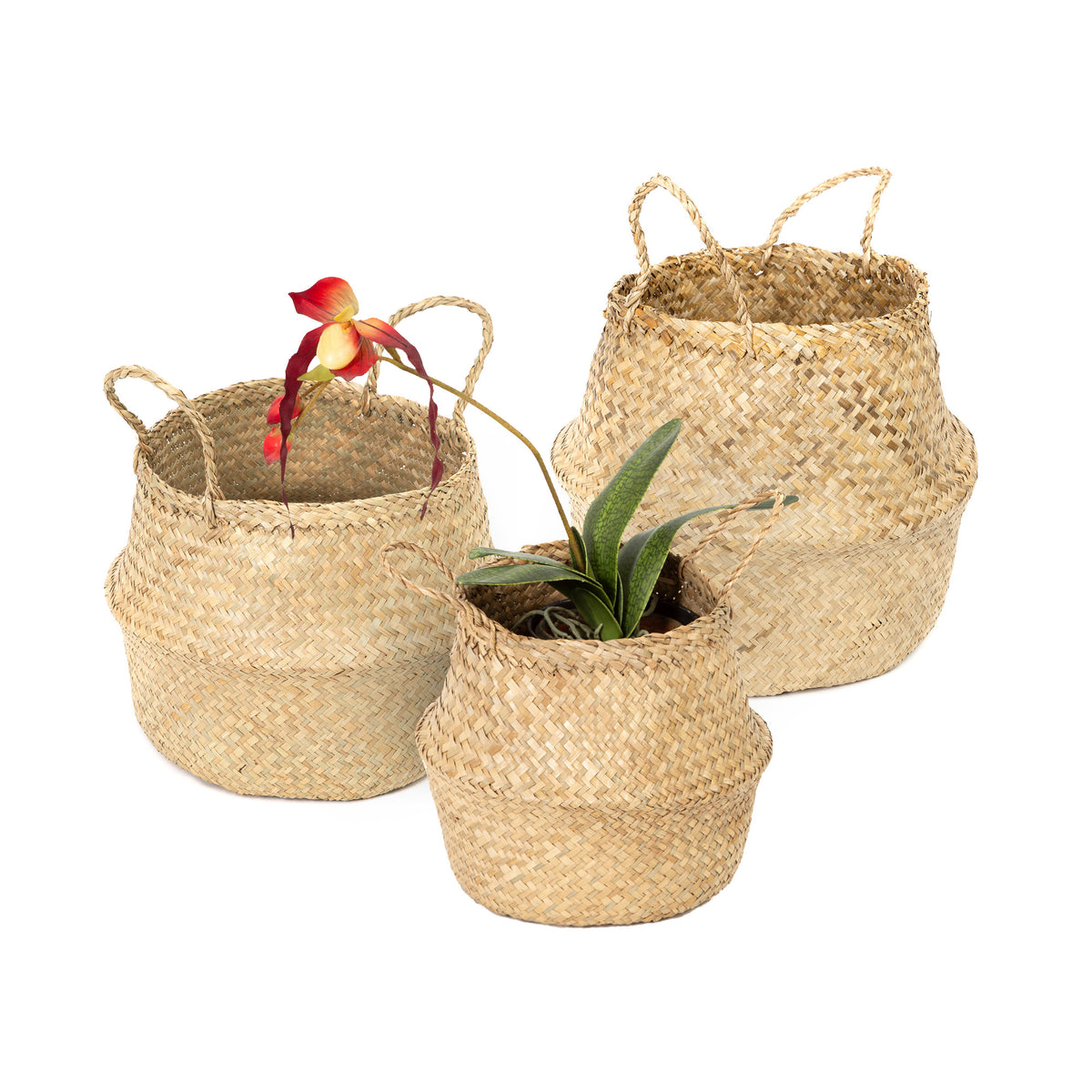 Set di 3 cesti portaoggetti Belly S-M-L