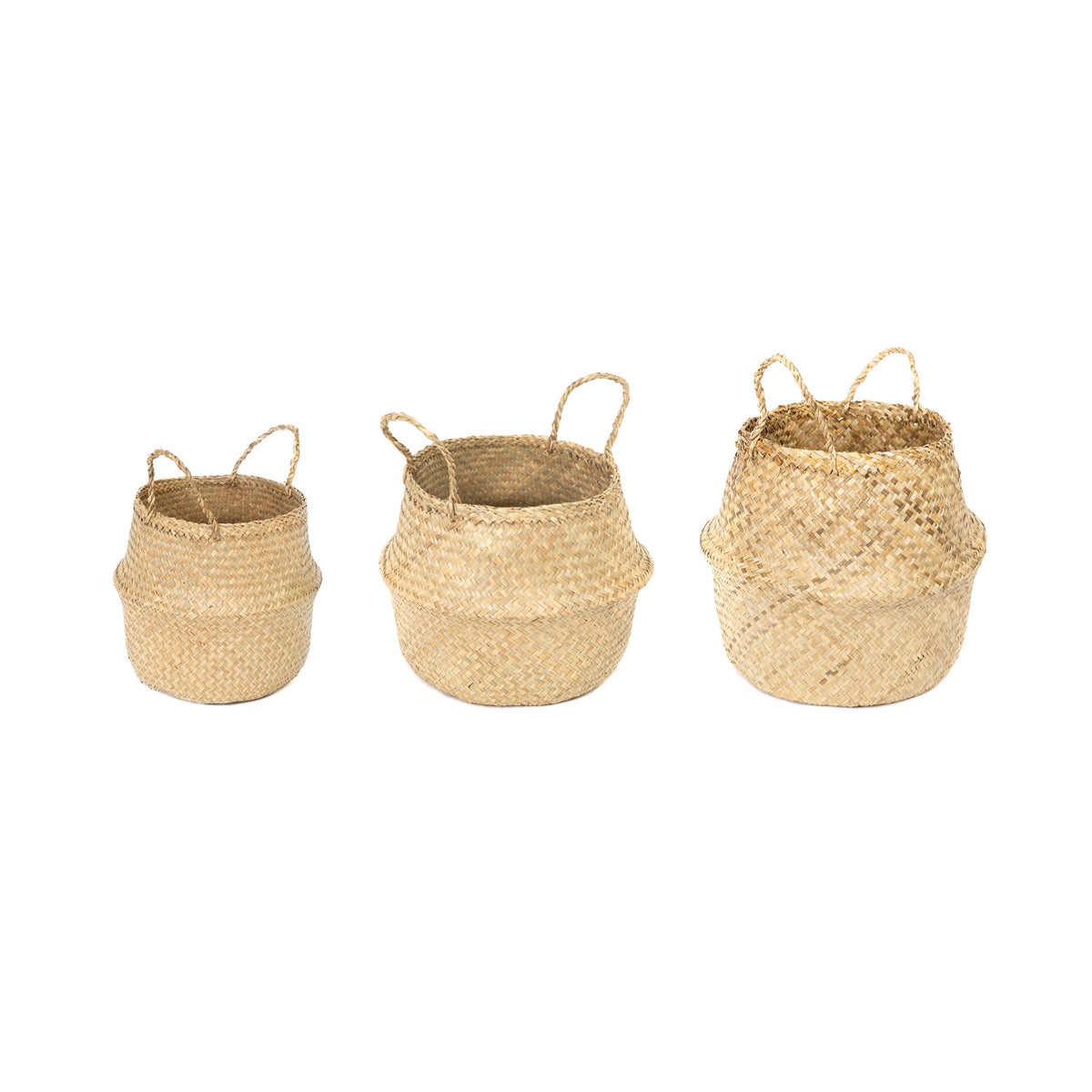 Set di 3 cesti portaoggetti Belly S-M-L