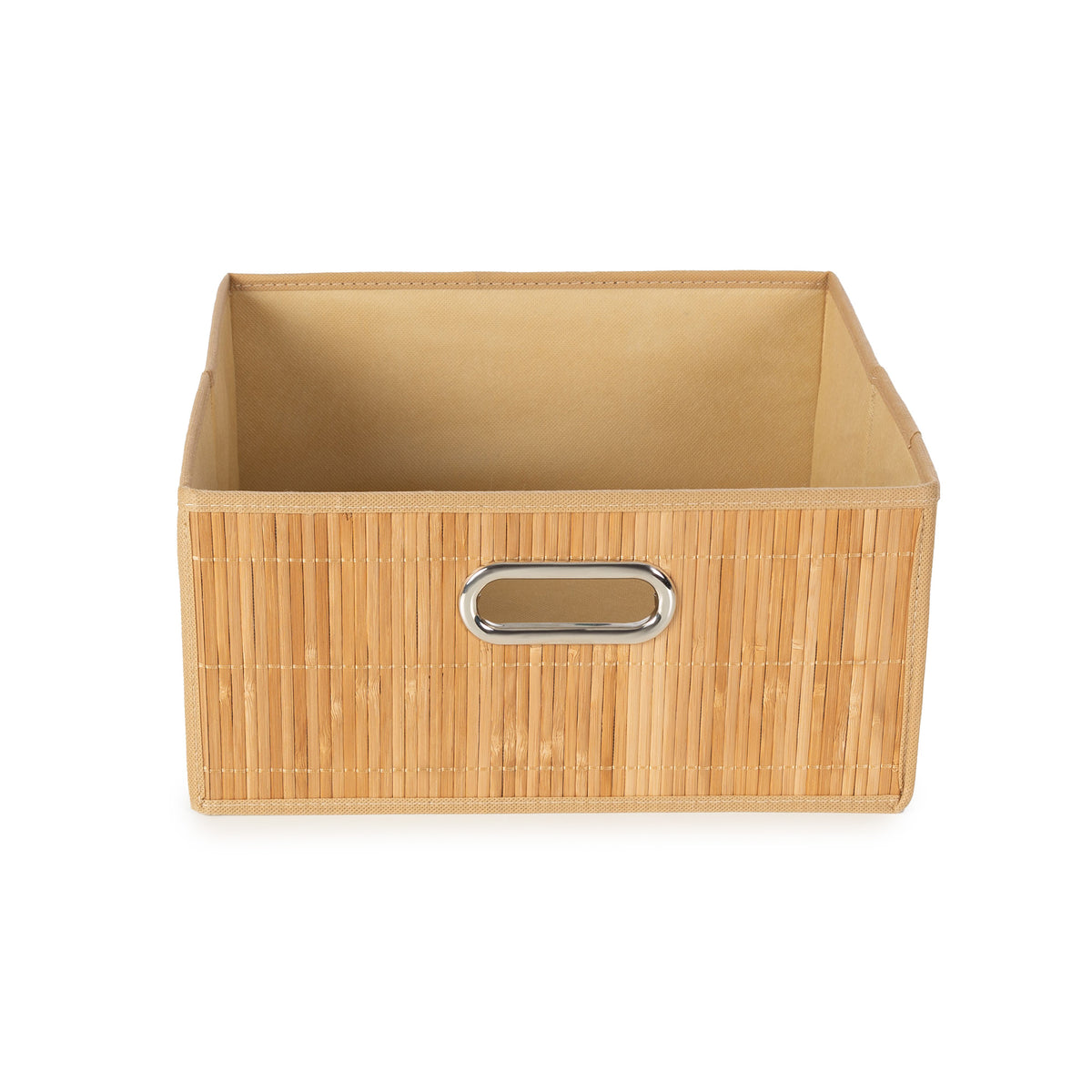 Cube de rangement en bambou Anji