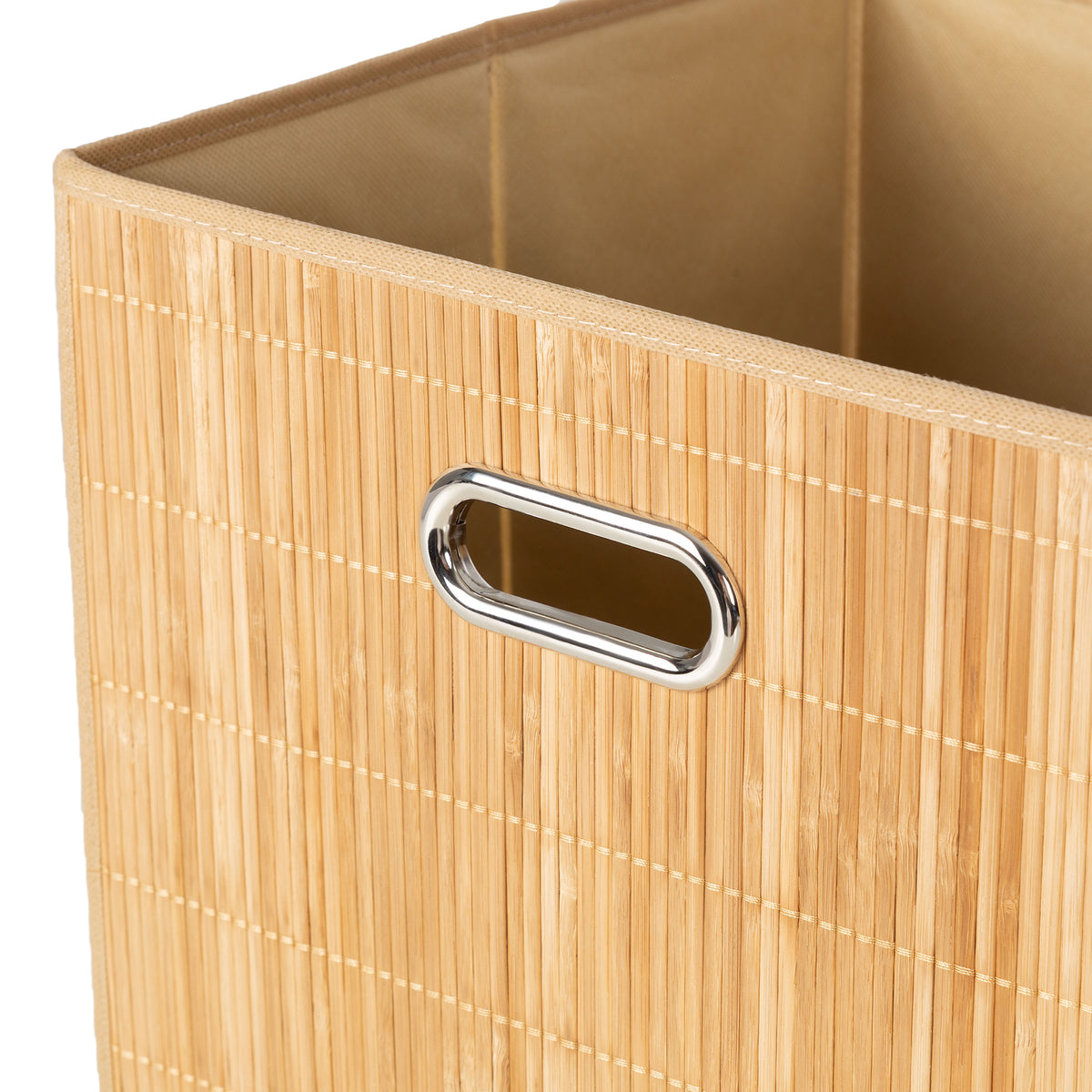 Cube de rangement en bambou Anji