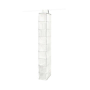 White and gray Life 9-tier hanging shelf