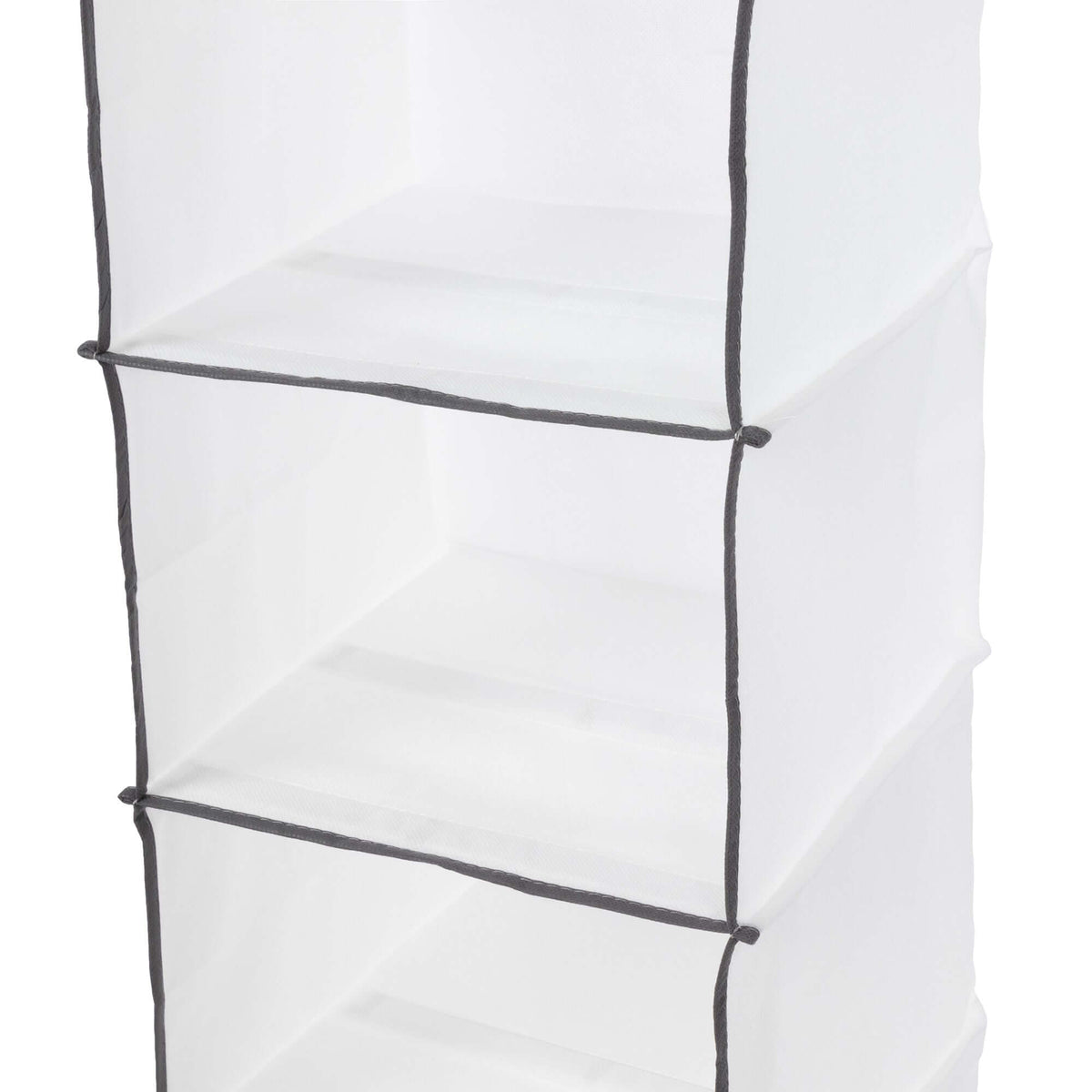 Life white and gray 6-tier hanging shelf