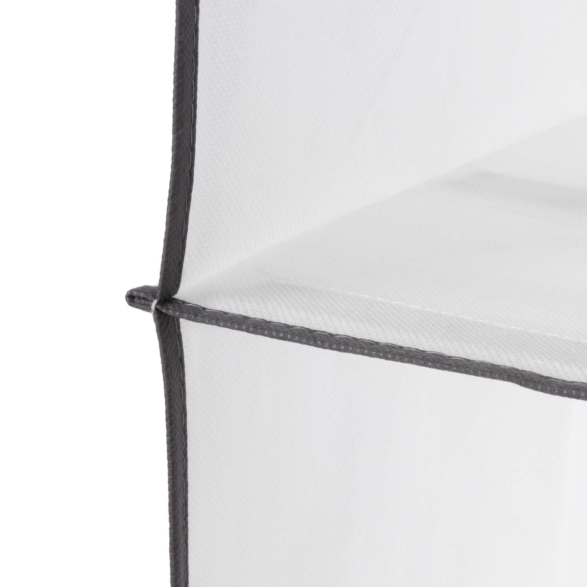Life white and gray 6-tier hanging shelf