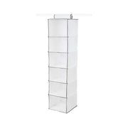 Life white and gray 6-tier hanging shelf