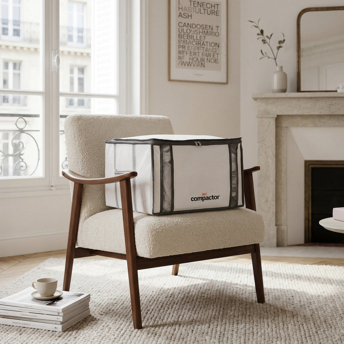 Housse de rangement sous vide M