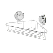 Etagère d'angle ventouses auto-adhésives