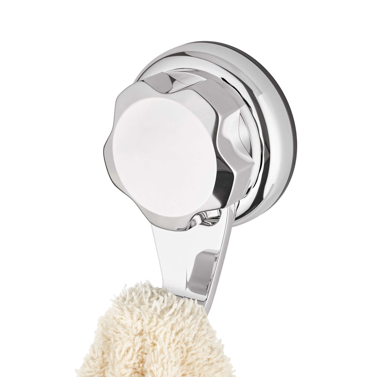 Lot 4 crochets ventouses auto-adhésives M
