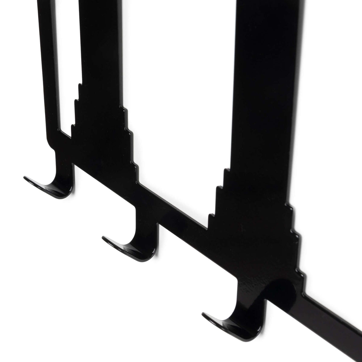 Black Empire State Metal Door Hook