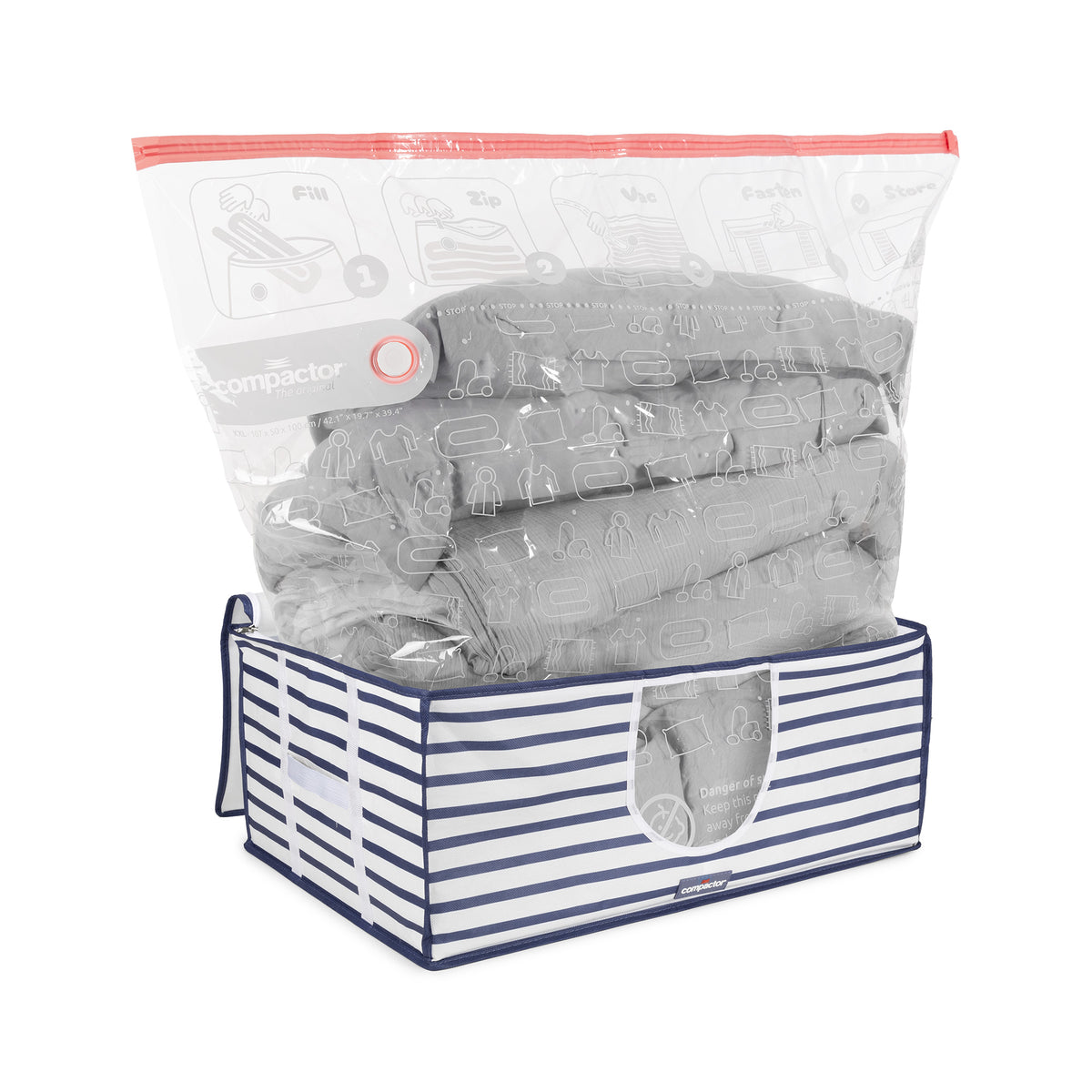 Caja de almacenaje al vacío XXL
