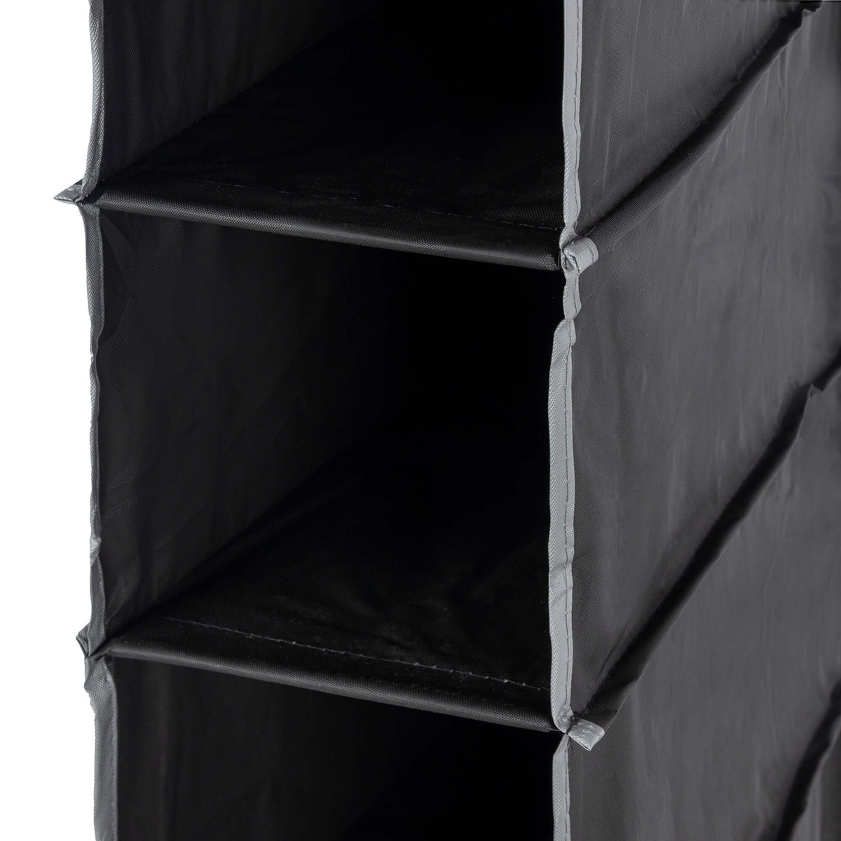 Estante colgante Cosmos negro de 9 niveles