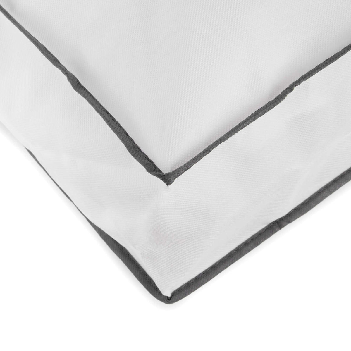 Funda almacenaje debajo de la cama Life blanca y gris