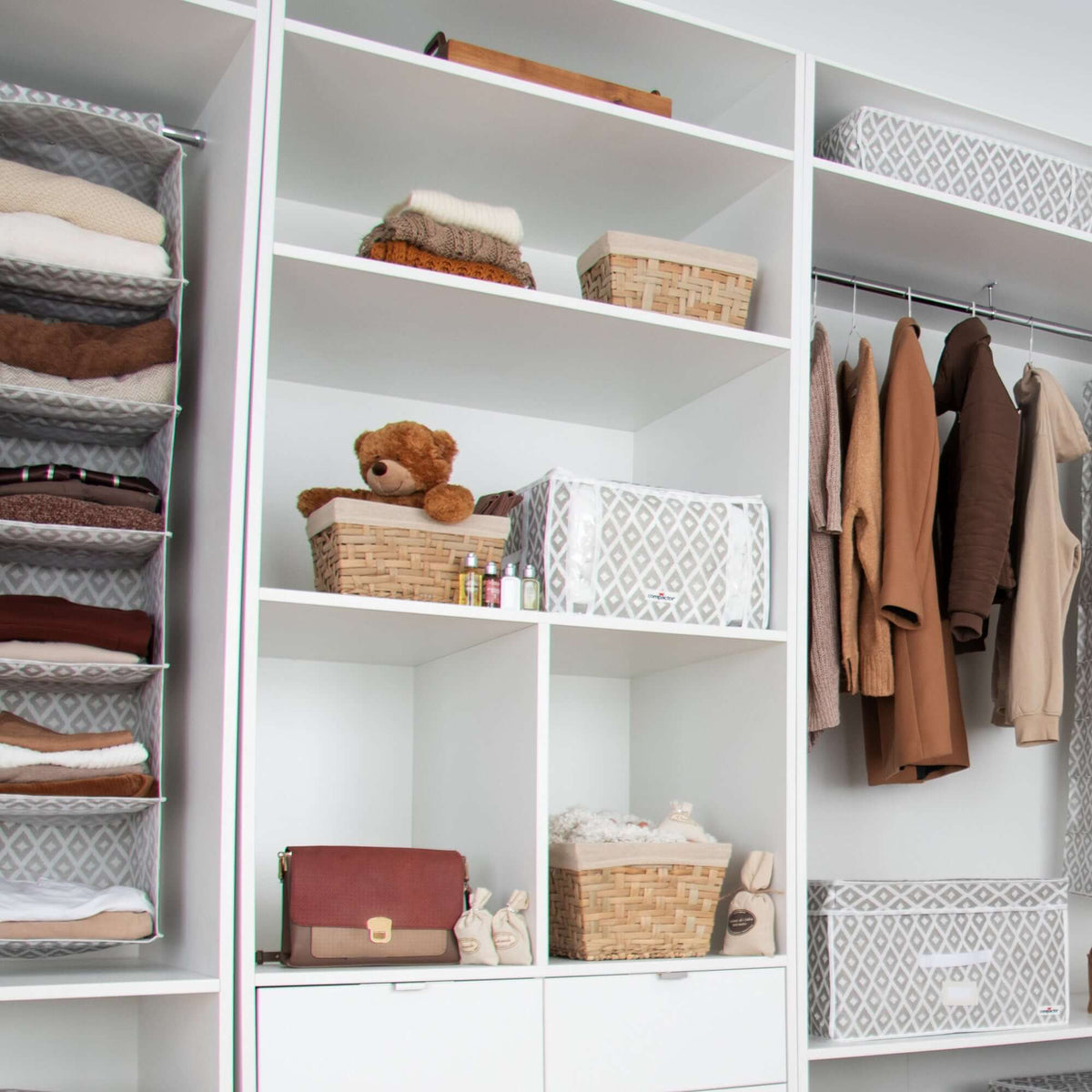 Panier de rangement naturel taille M