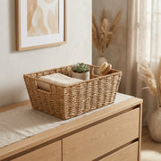 Panier de rangement papier tressé Etna