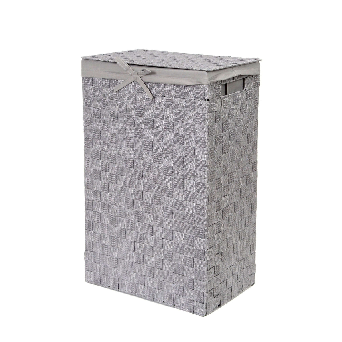 Panier à linge rectangulaire avec couvercle Stan