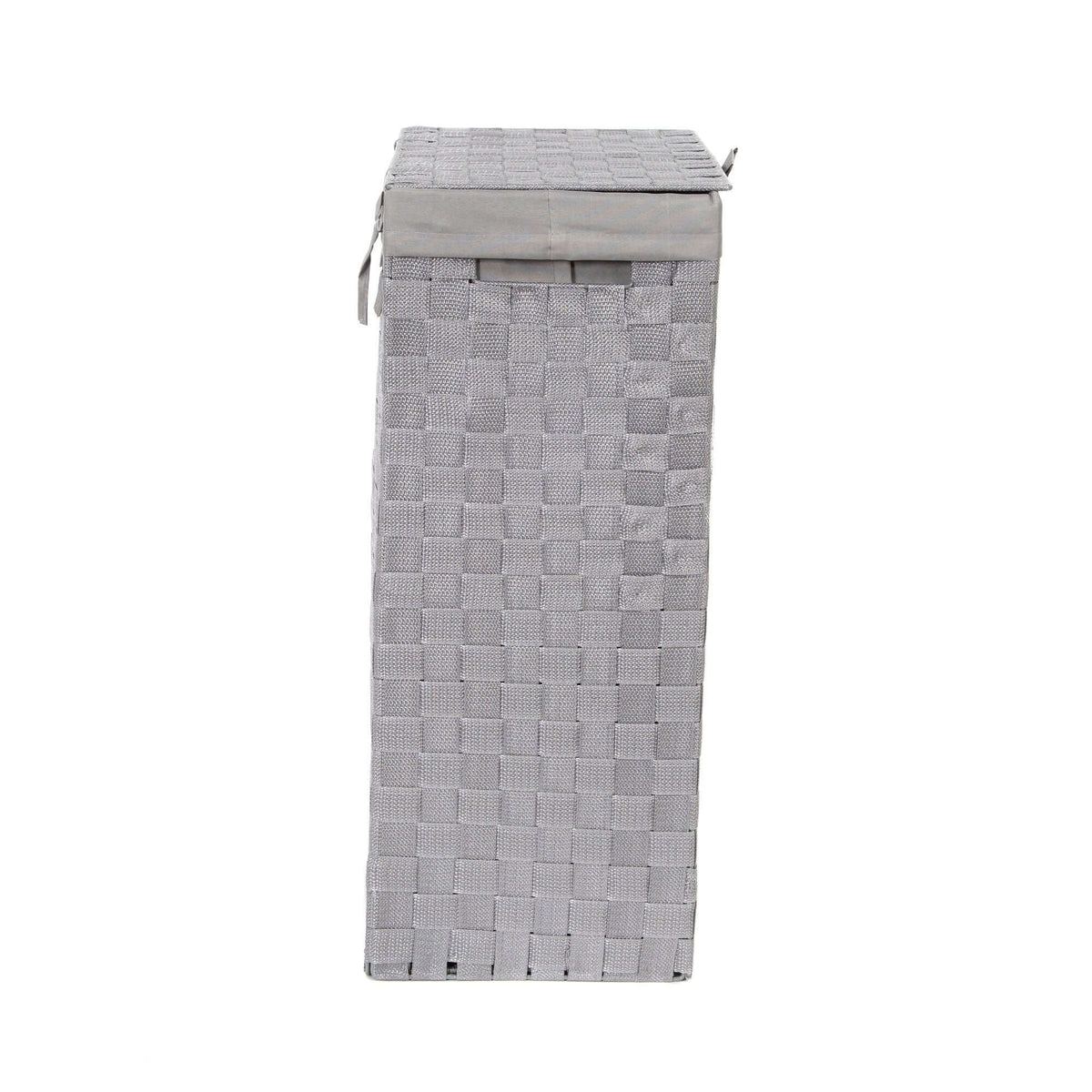 Panier à linge rectangulaire avec couvercle Stan
