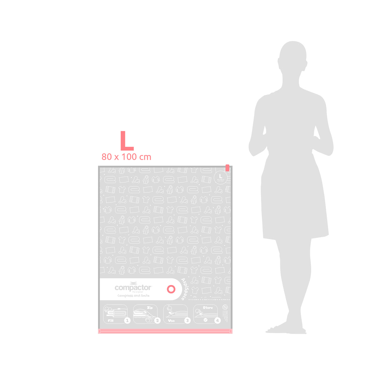 Lot 3 sacs rangement sous vide Aspispace