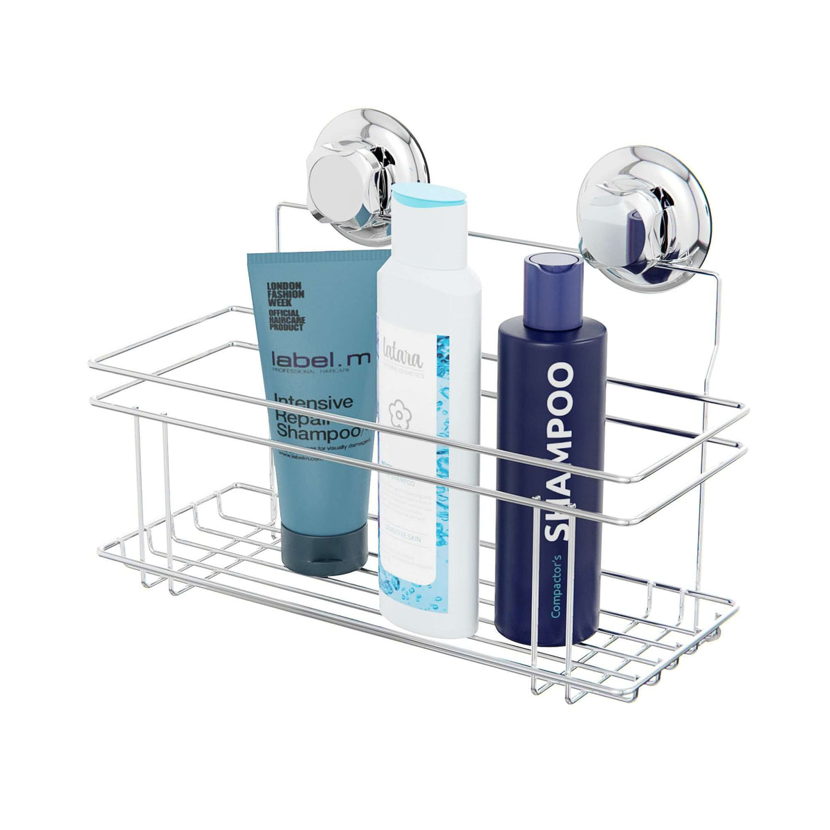 Etagère de douche ventouses auto-adhésives