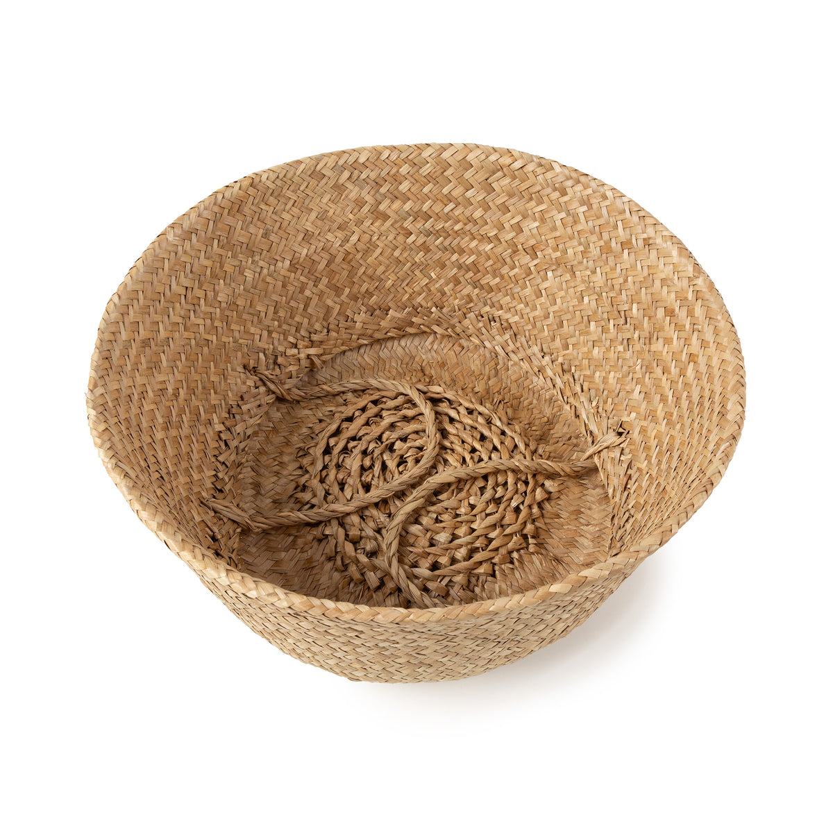 Panier de rangement naturel Belly L
