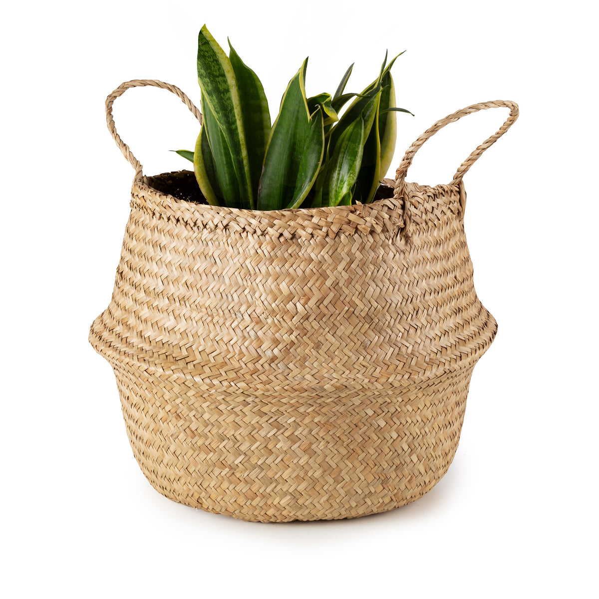 Panier de rangement naturel Belly M