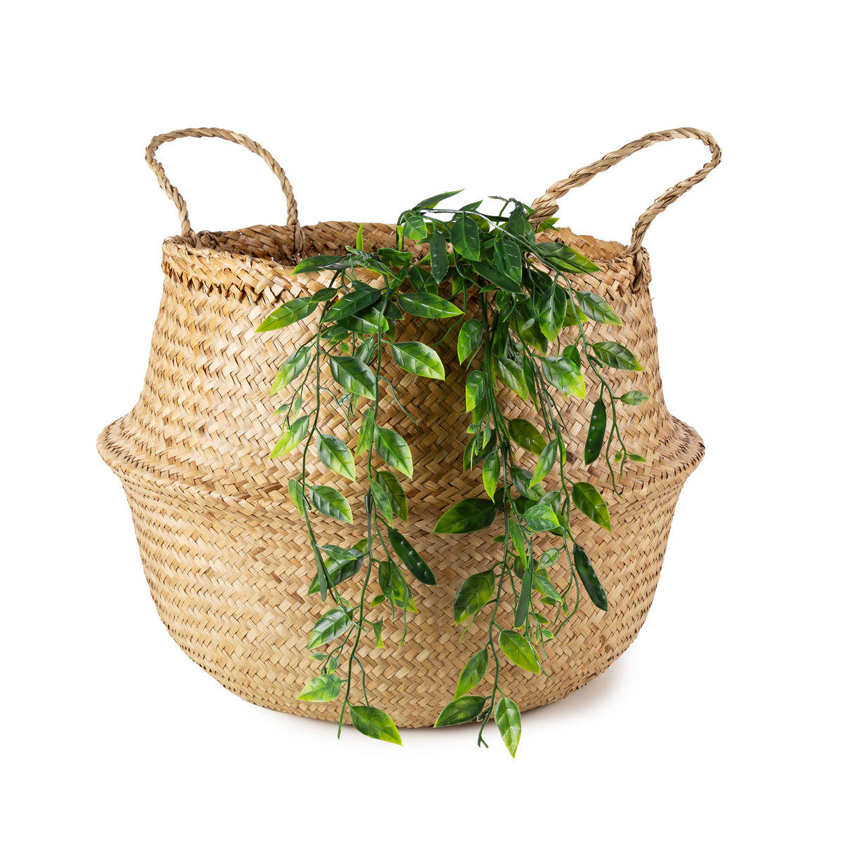Panier de rangement naturel Belly L
