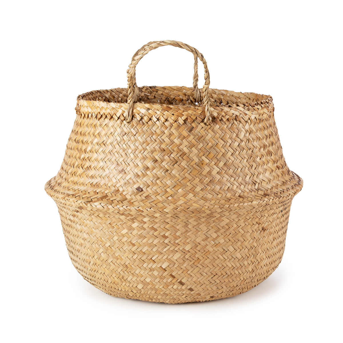 Panier de rangement naturel Belly L