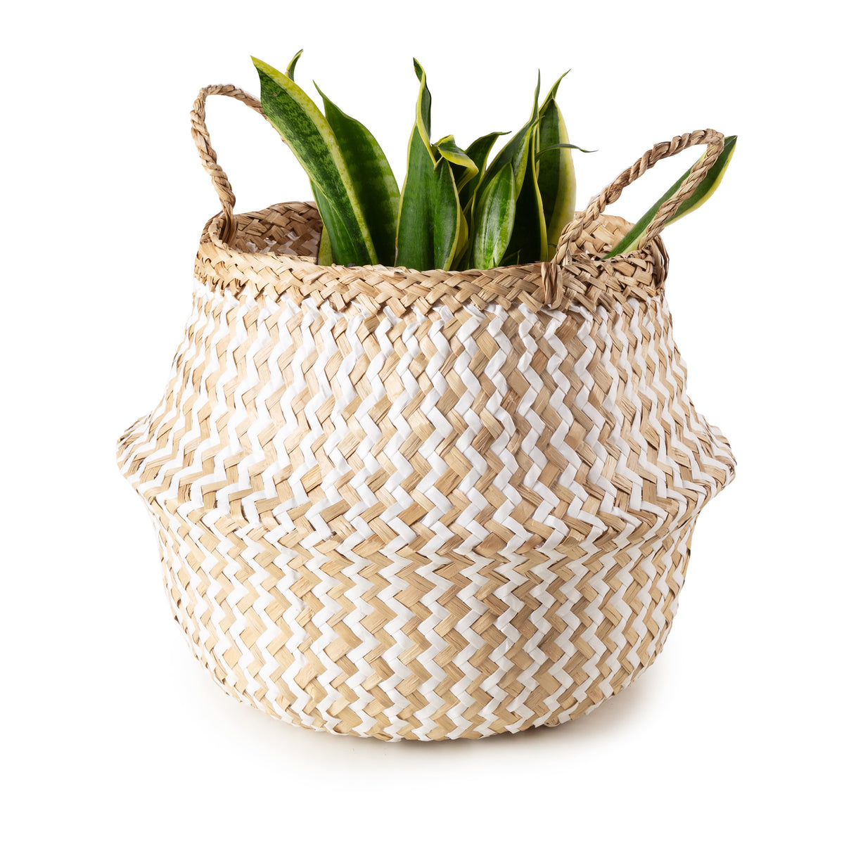 Panier de rangement naturel Belly M