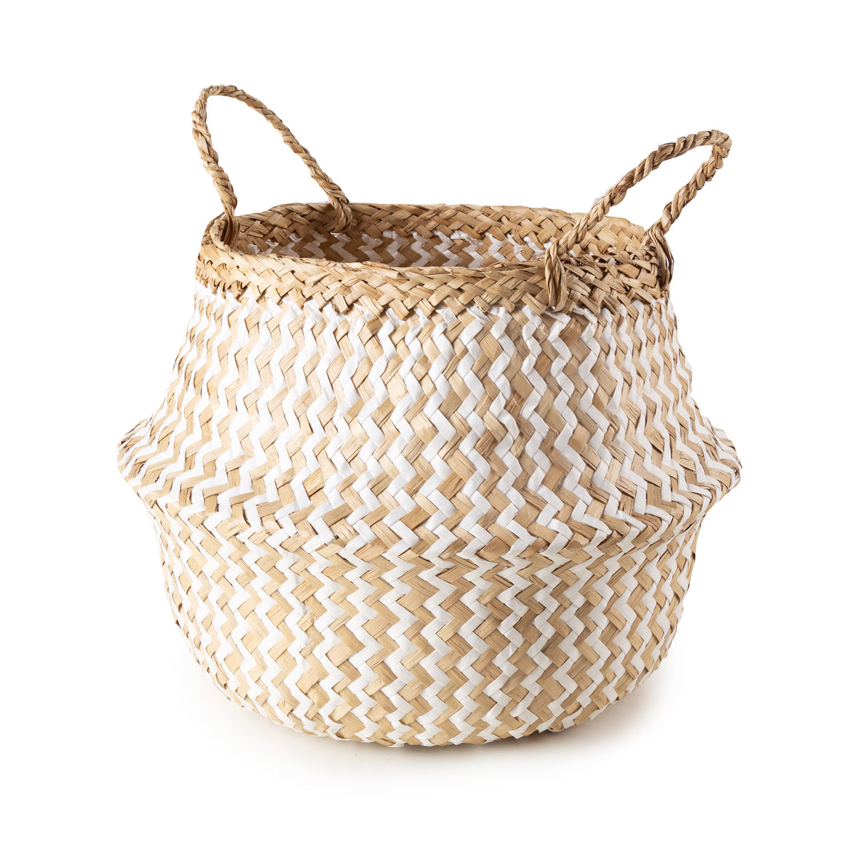 Panier de rangement naturel Belly M