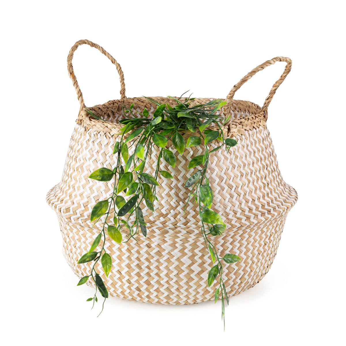 Panier de rangement naturel Belly L