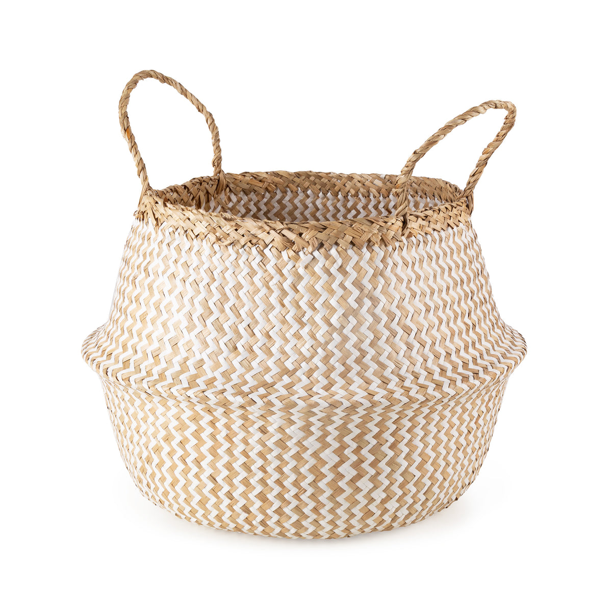 Panier de rangement naturel Belly L