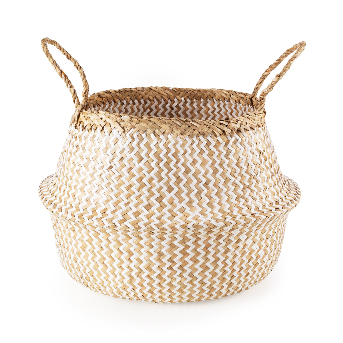 Panier de rangement naturel Belly L