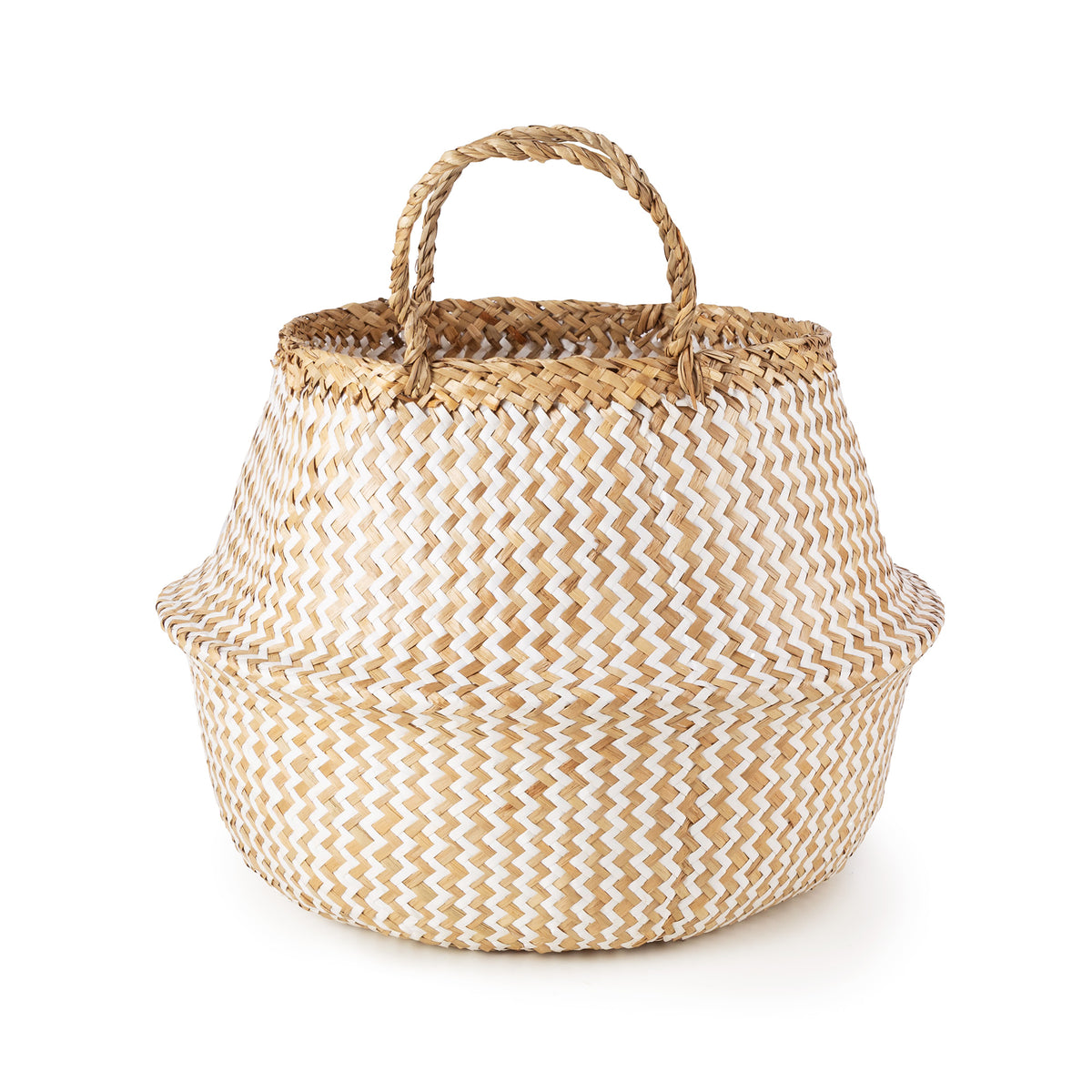 Panier de rangement naturel Belly L