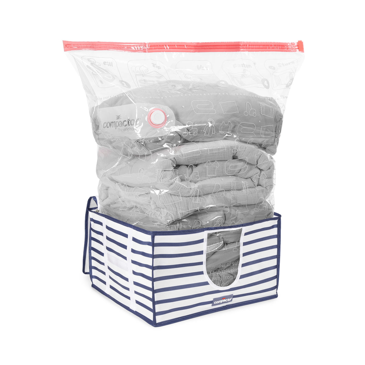 Housse de rangement sous vide M