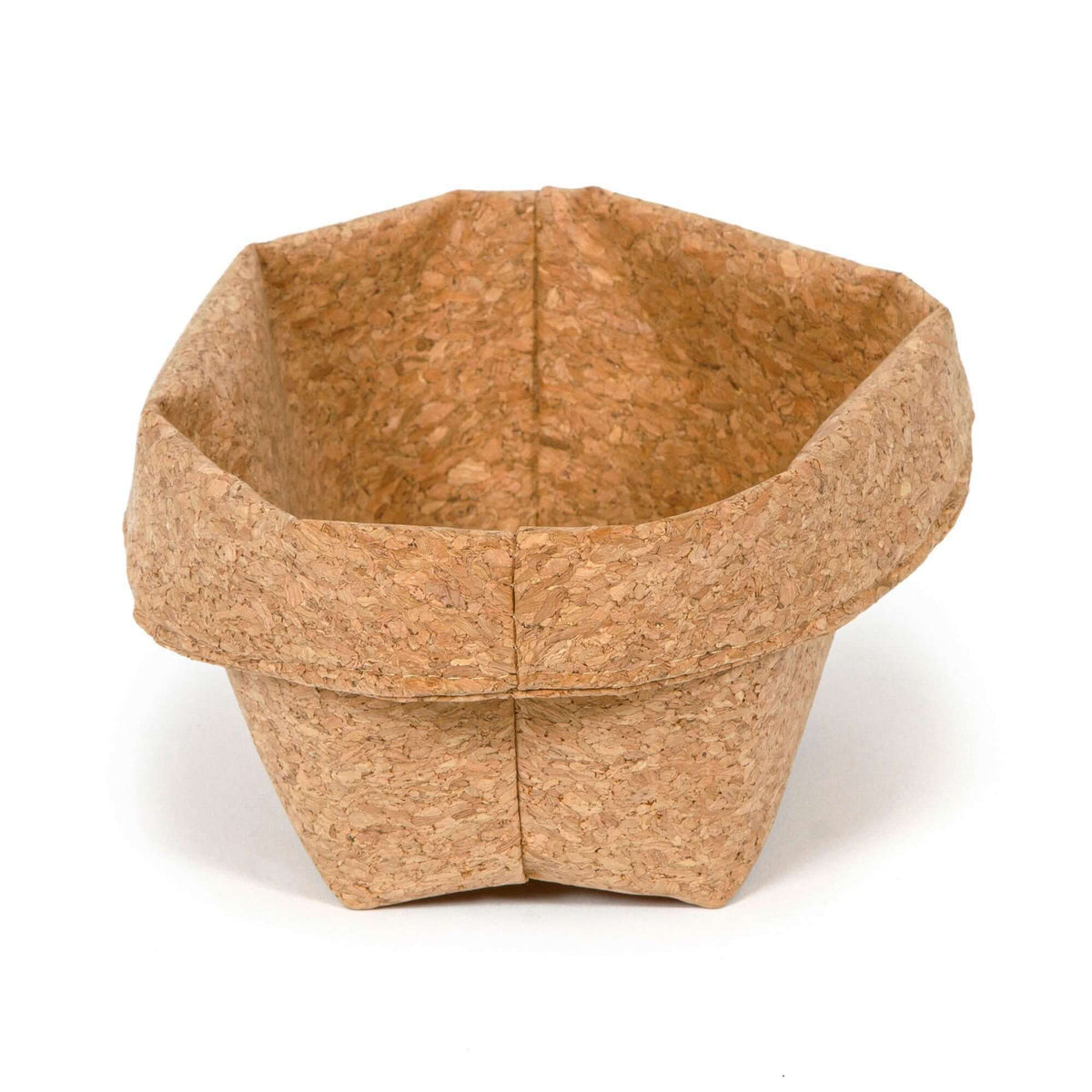 Panier de rangement souple en liège Cork