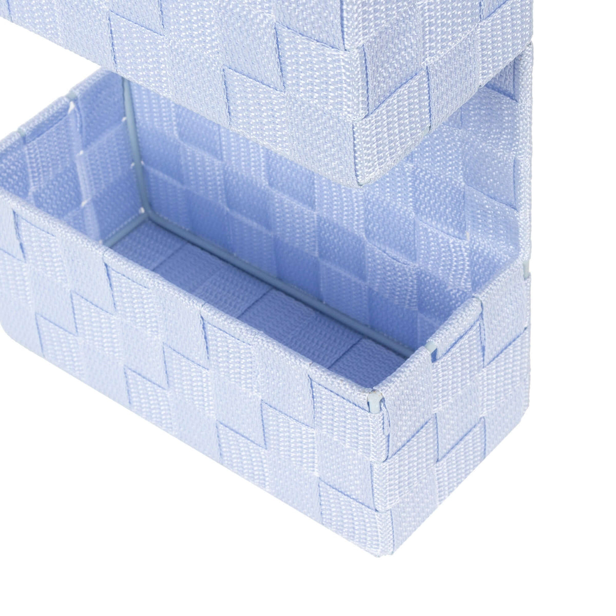 Small blue Bristol hanging shelf