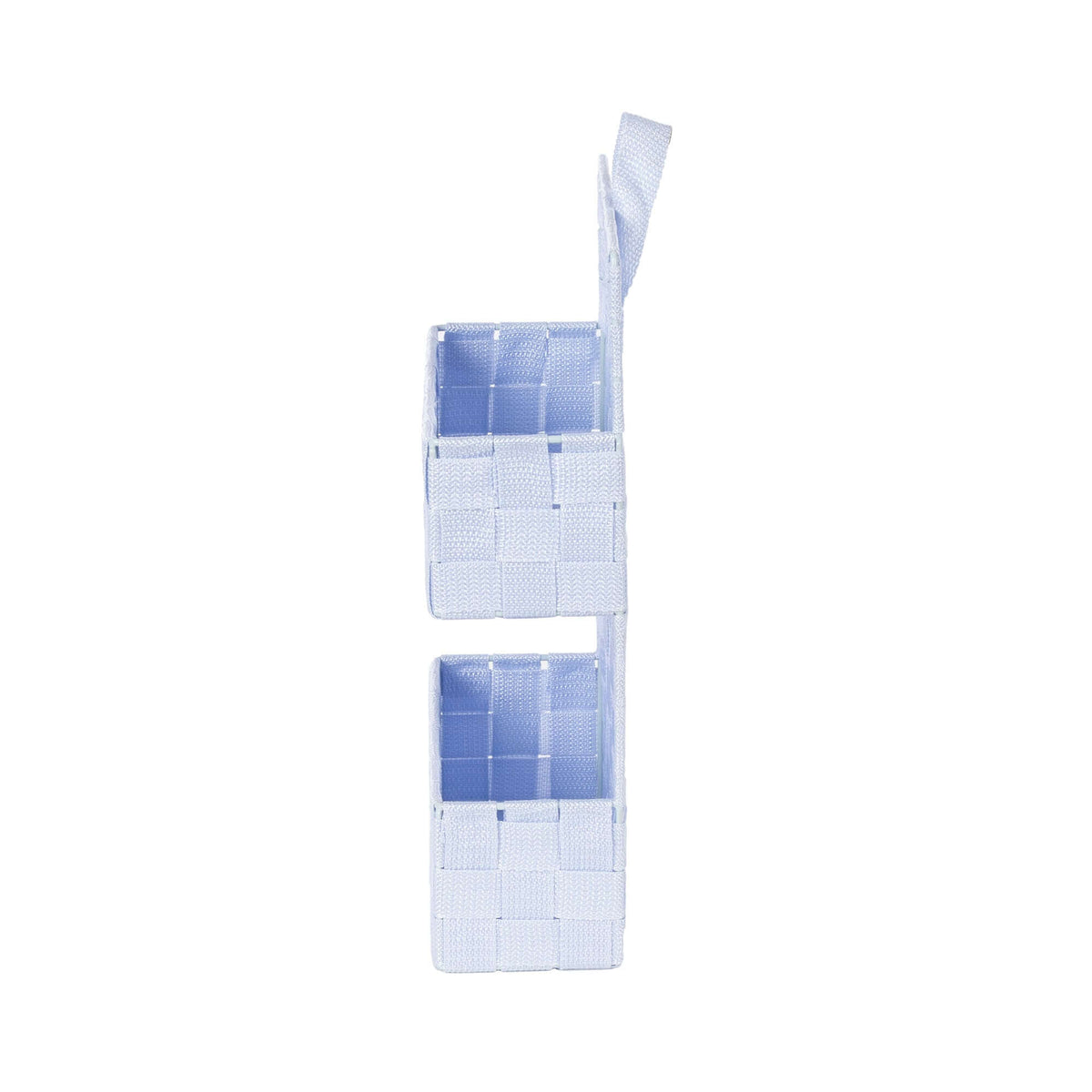 Small blue Bristol hanging shelf