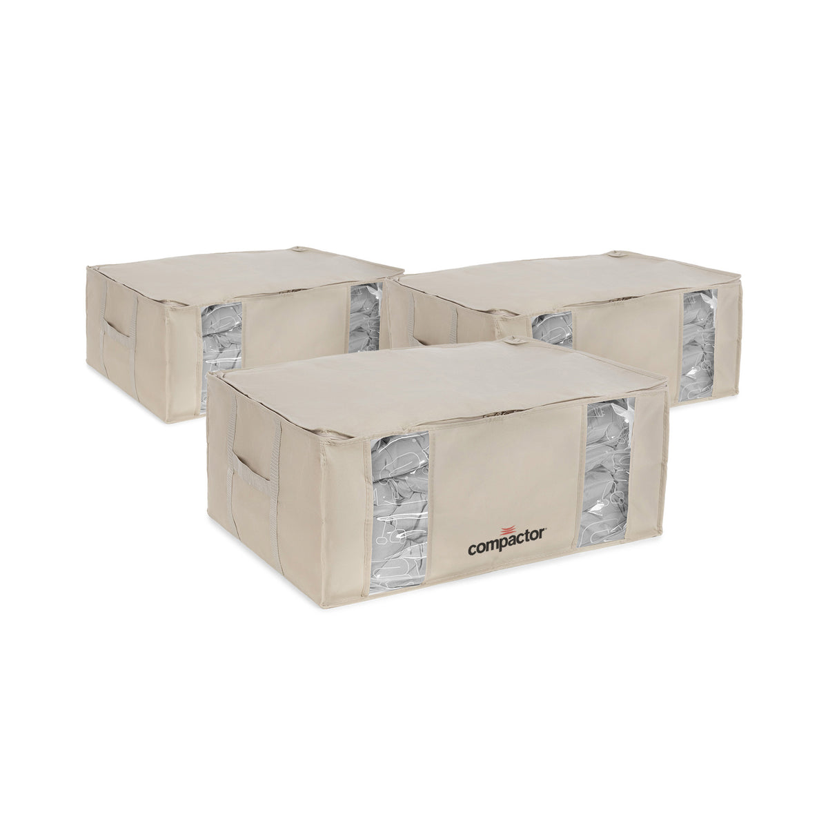 Lot 3 housses rangement sous vide XXL