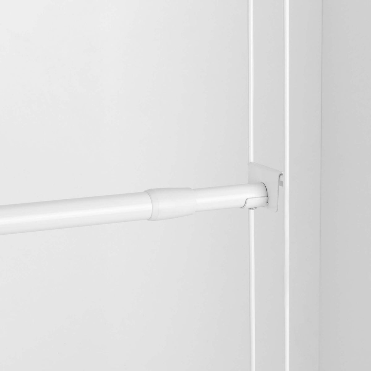 Kit optimizador vestidor colgante de metal blanco Xtend