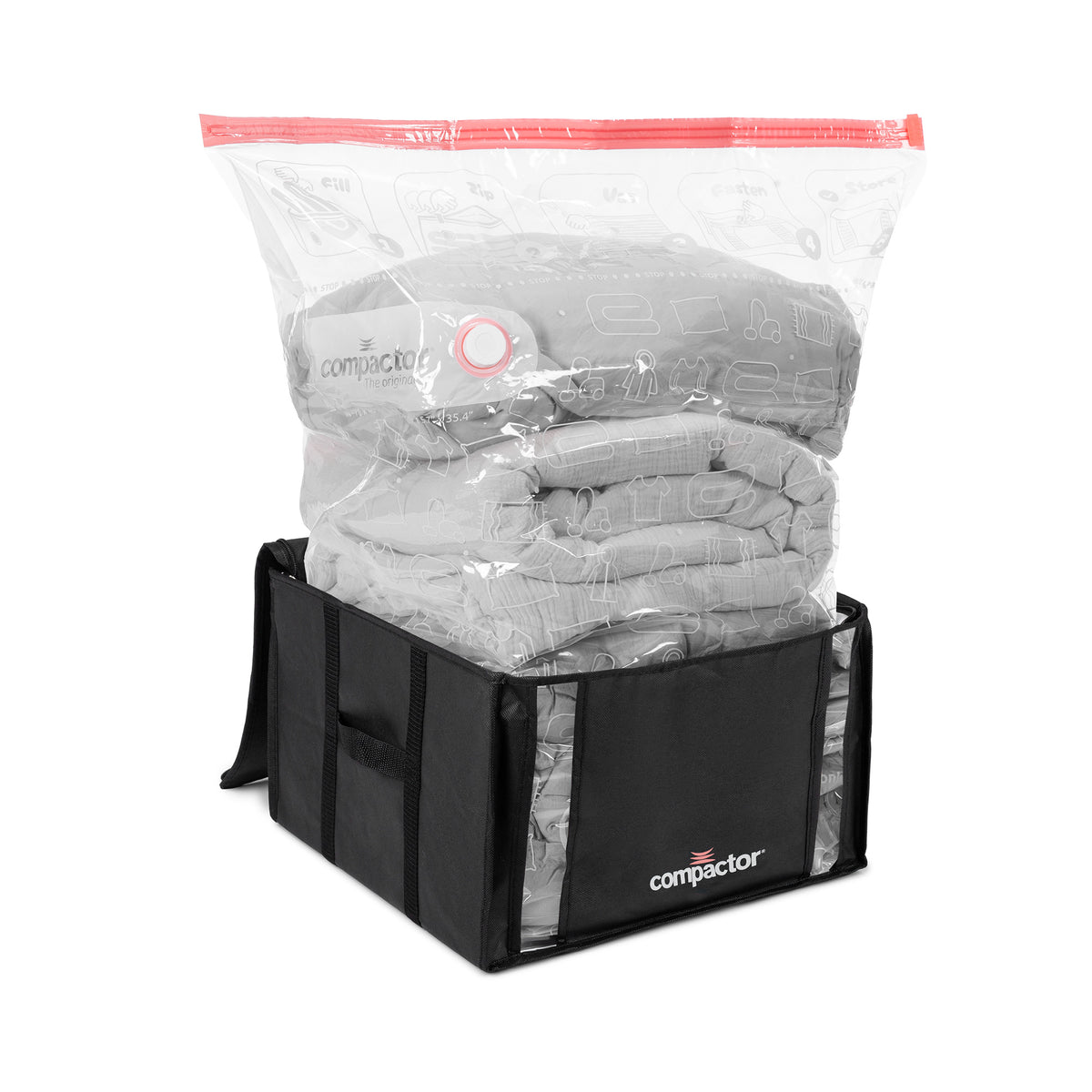 Housse de rangement sous vide M