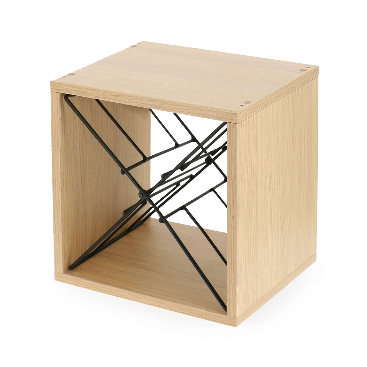 Range bouteilles bois et métal