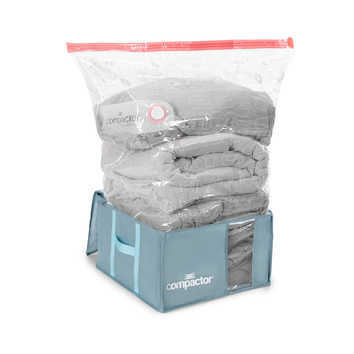 Housse de rangement sous vide M