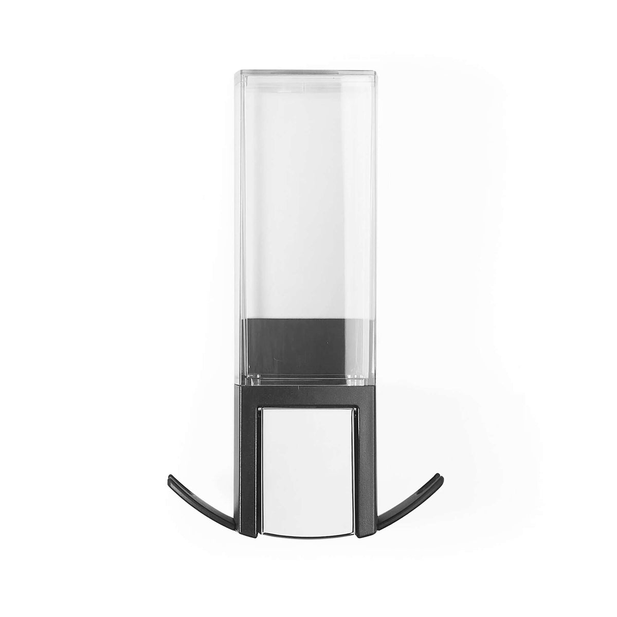 Dispenser di sapone da parete ricaricabile Clever nero
