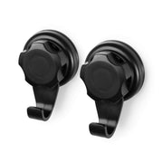 Set of 2 black Bestlock Black suction hooks